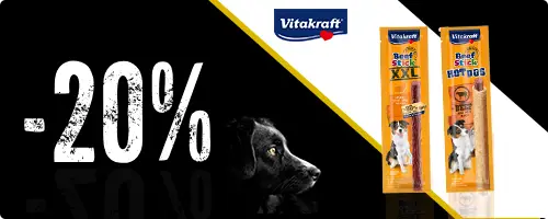 Fino al 20% di sconto sui bastoncini Vitakraft Beefstick per cane